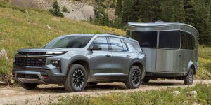 2026 Chevrolet Traverse Towing Camping Trailer