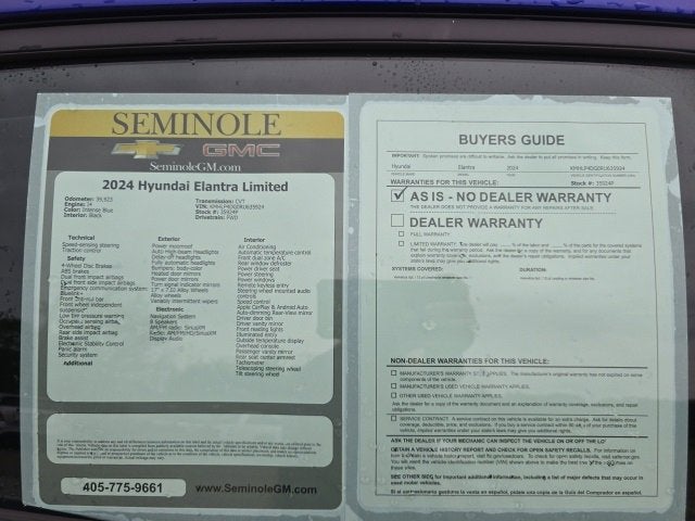 2024 Hyundai Elantra Limited